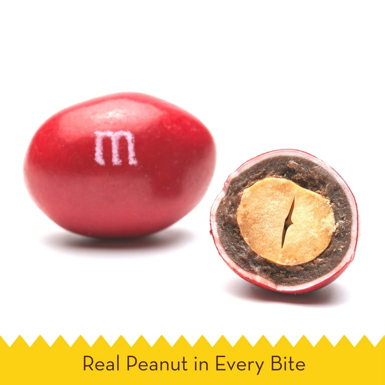 M&M'S® Peanut Milk Chocolate Candy Family Size Bag, 19.2 oz