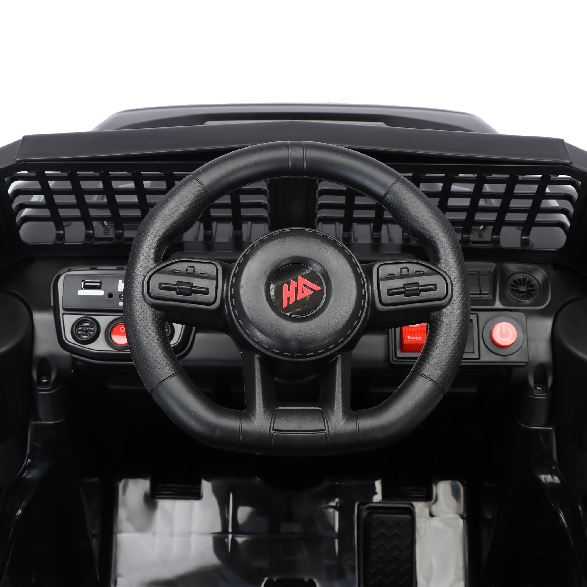 Resenkos 12v Battery-Powered Toy Truck for Kid, Kids Ride On Truck Electric Vehicle with Parents Remote Control, Three Speed Adjustable, Black Resenkos 12v Battery-Powered Toy Truck for Kid, Kids Ride On Truck Electric Vehicle with Parents Remote Control, Three Speed Adjustable, Black