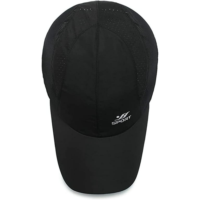 CoCopeaunts Sun Hat Baseball Cap Sun Protection Hat Mesh Hats for Men  Running Hat Quick Dry Cap Lightweight Adjuatable Cool Caps
