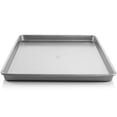 thumbnail image 3 of Martha Stewart Everyday 17 Inch Nonstick Carbon Steel Cookie Sheet in Silver, 3 of 6