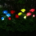 thumbnail image 4 of Travelwant Solar Flowers Garden Lights Decorative,Changing Rose Lights Head Rose for Pathway Patio Yard Party Wedding Valentine’s Day Outdoor Decoration, 4 of 7