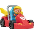 thumbnail image 4 of Blippi Go-Kart Racer Pull Back Vehicle - Features Racer Figure - Toys for Kids and Preschoolers, 4 of 5