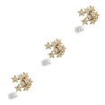 thumbnail image 1 of Advancent Etiquetas de sin terminar de 100 piezas, etiquetas para envolver regalos en blanco, carteles DIY, árboles, adultos, vacaciones, Estrella 3Conjunto, 1 of 6