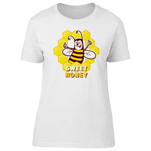 Sweet Honey Bee T-Shirt Women -Image by Shutterstock, Female Small