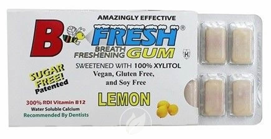 (2 Pack) B-Fresh, Inc. Gum - Lemon 12X12 - Walmart.com - Walmart.com