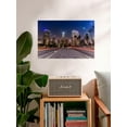 thumbnail image 2 of Awkward Styles American Roads Photo for Office Decor Gifts from Los Angeles Urban Fine Art Collection LA Road Los Angeles Night View Poster Wall Decor American Decor Style Los Angeles Cityscape Poster, 2 of 3