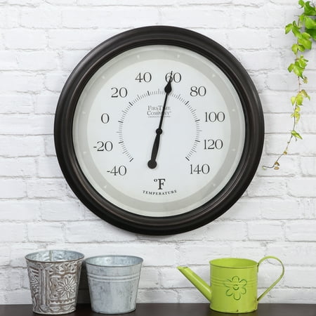 FirsTime & Co.® Barden Outdoor Thermometer, Traditional, Analog, 20 x 2 x 20 in