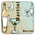 thumbnail image 2 of Vinyl Drink Coasters - Set of 4 - Martini, 2 of 3