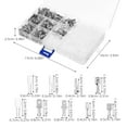 thumbnail image 2 of Raindrops 540Pcs Compact Electrical Spade Connectors Set with Male and Female Terminals for Wiring, 2 of 7