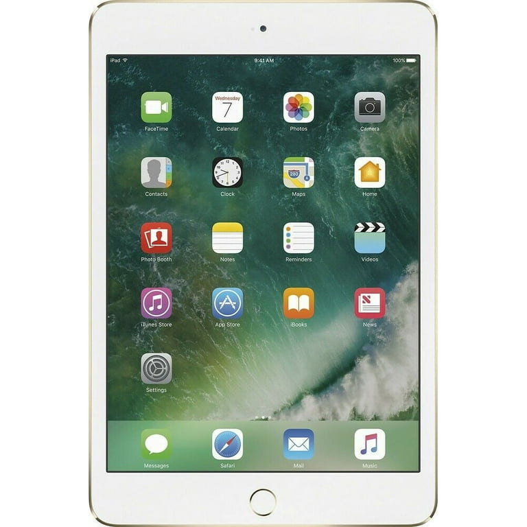 Restored Apple iPad Mini 4 128GB Gold (WiFi) (Refurbished Restored Apple iPad Mini 4 128GB Gold (WiFi) (Refurbished