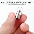 thumbnail image 3 of HIBIBUD 10 Pcs E10 Flashlight Small Bulb Practical Bulbs Screw Mini, 3 of 7