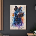 thumbnail image 4 of Kerry Blue Terrier Dog Art Print Poster, Wall art Painting Decor Kerry Blue Terrier Dog Decor Artwork For Bedroom Living Room Bathroom Decor, 4 of 6