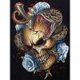 thumbnail image 1 of 5D bricolaje diamante pintura kits completo redondo taladro animal mosaico rhinestone arte artesanía Hugtrwg Para estrenar, 1 of 9