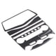 thumbnail image 3 of Console AC CD Panel Cover Carbon Fiber Conditioner Switch Decorative Sticker Fit for 370Z Z34 2009‑2020, 3 of 5