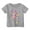 Grey, variant on Hienoo Big Girls Graphic T-Shirt Butterfly Print Short Sleeve T Shirt, Sizes 1-13