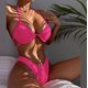 thumbnail image 4 of Bikini para mujer Conjunto sólido Traje de baño Dos piezas Sujetador con relleno Traje de baño Ropa de playa OAVQHLG3B Store lin121212, 4 of 4