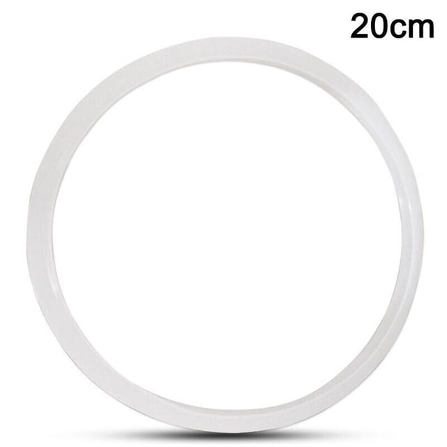 Mosiee Pressure Cooker Seal Ring Clear Silicone Rubber Gasket Replacement Gasket Accessory Aluminum Pressure Cooker Universal