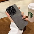 thumbnail image 5 of Funda movil de cuero suave mate de lujo, Phone Case For iPhone,15,14,13,12,11 Pro Max Plus, Fundas protectoras para cámara, cubierta a prueba de golpes, accesorios para teléfono, 5 of 5