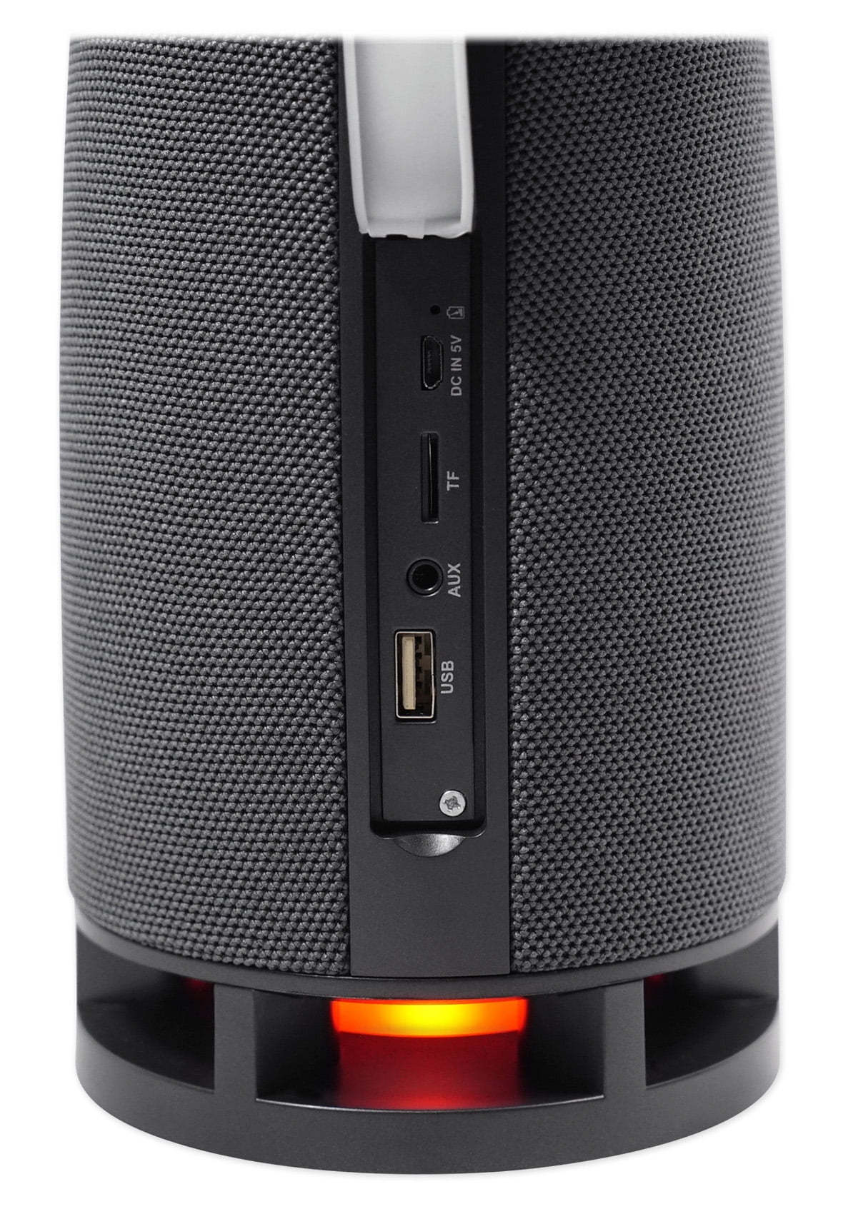 Rockville RockShip 50 Watt Portable Bluetooth Speaker w/LED Lights+Radio/USB/AUX