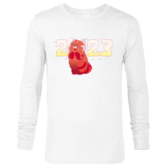 Disney and Pixar’s Turning Red Mei Lee 2023 New Year - Long Sleeve T-Shirt for Men - Customized-White