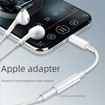 thumbnail image 2 of Adecuado para adaptador de auriculares de Apple, adaptador de micrófono, tarjeta de sonido de llamada, convertidor en vivo, línea de audio de iPhone, 2 of 5