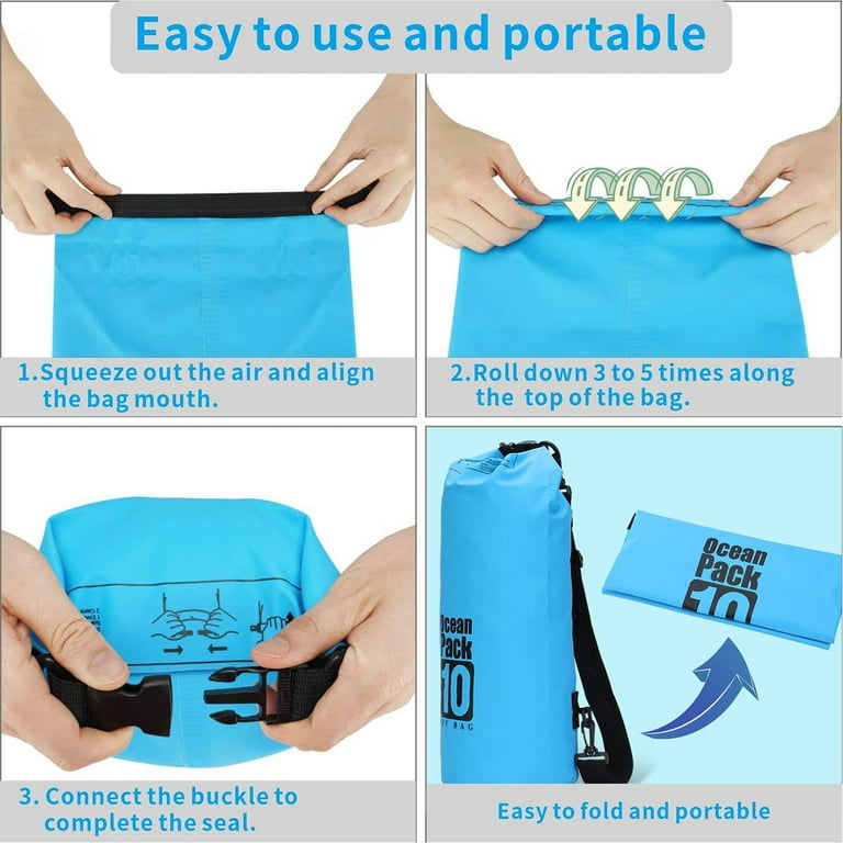 Premium Waterproof Bag Roll Top Dry Bag 2L 5L 10L 15L 20L