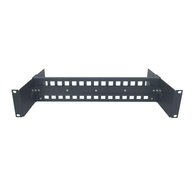 19 inch Rack Mount Din Rail Kit 35mm Din-Rail Terminal Blocks Depth Adjustable 19'' DIN Rail Bracket Shelf Rackmount Panel for DIN-Rail Mount Device Like Industrial Media Converter Air Switch