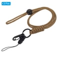 thumbnail image 3 of Unique Bargains Neck Lanyard with Hook Badge Lanyards Adjustable Long Strap Holder Keychain Brown 3 Pack, 3 of 7