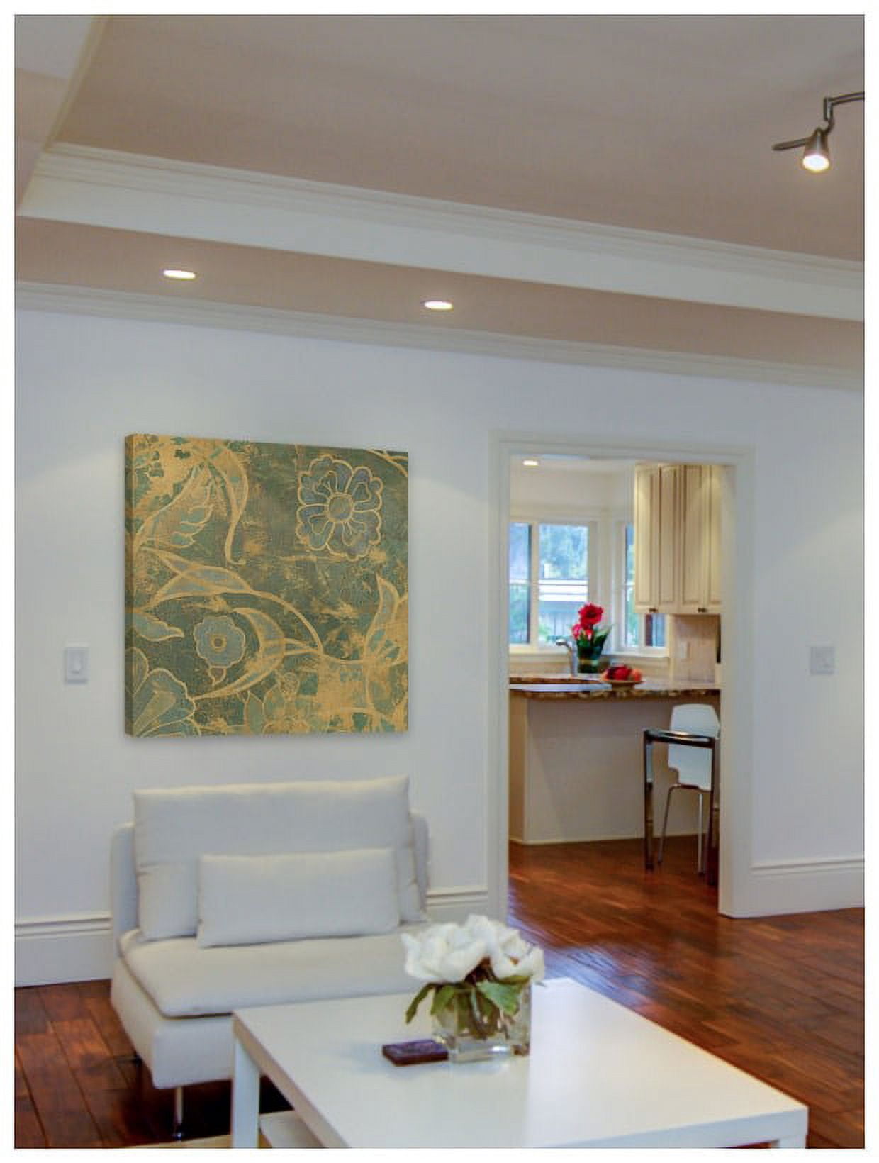 "Persian Tile I" Painting Print on Wrapped Canvas