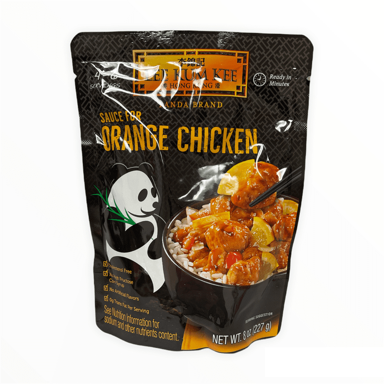 Lee Kum Kee Panda Brand Sauce, Kung Pao Chicken, Orange Chicken