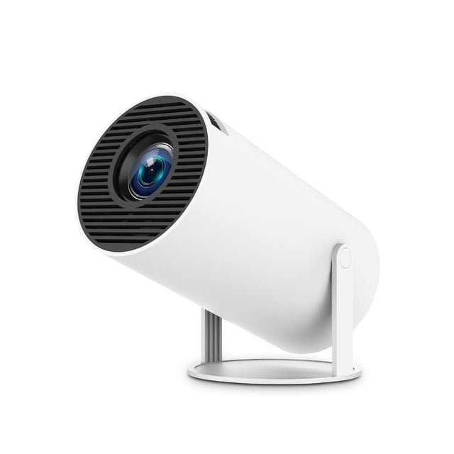 Mini Proyector Portátil WiMiUS S27 con WiFi 6 y Bluetooth 5.2, Soporte 1080P, Corrección Keystone Automática, Relación de Proyección 1.26:1, Pantalla 40-200", Ideal para Cine en Casa y Exterior