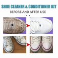 thumbnail image 5 of White Shoes Cleaner Kit Whitening Gel Shoe Dirt And Yellow Cleaning Foam Cleaner, 5 of 5