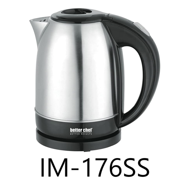 Better Chef Stainless Steel Cordless Electric Kettle