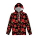 thumbnail image 2 of Sudadera con capucha con estampado 3D de flores rosas retro para hombre y mujer, jersey con estampado floral estilo Harajuku, ropa de calle informal, sudaderas con capucha, 2 of 5