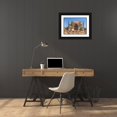 thumbnail image 3 of Vasily Vereshchagin 24x18 Black Ornate Framed Double Matted Museum Art Print Titled: Medrasah Shir-Dhor at Registan Place in Samarkand (Between 1869 and 1870), 3 of 5