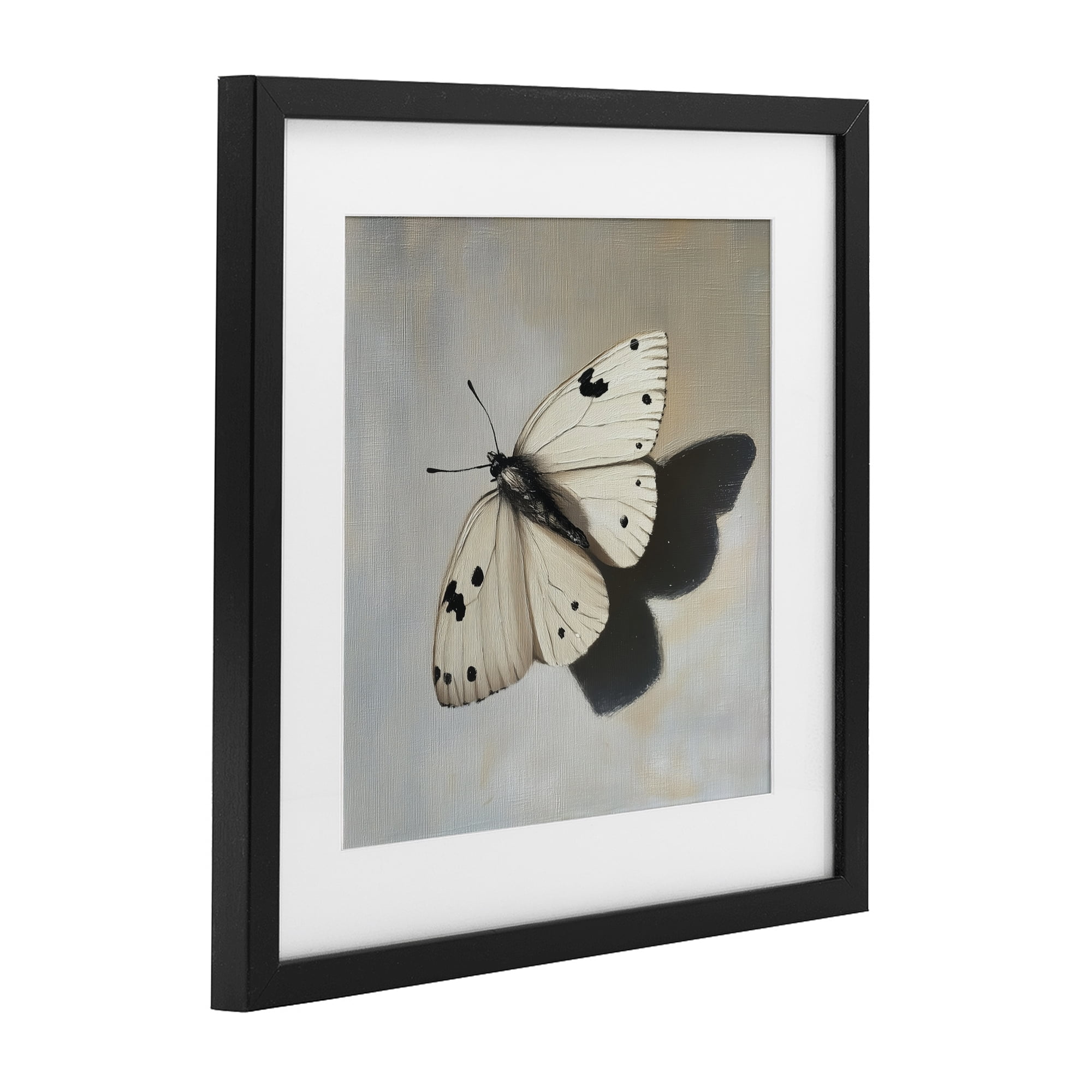 Stupell Industries Velvet's Butterfly Wings Black Framed Print Under Glass, design by Svetlana Aleynikova