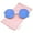 Gold / Blue Mirror, variant on zeroUV Unisex Modern Thin Metal Frame Curved Brow Bar Colored Mirror Flat Lens Round Sunglasses (Gold / Gold Mirror) - 55mm