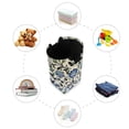 thumbnail image 7 of Yayeee Freestanding Laundry Hamper with Handle Collapsible Large Storage Basket for Clothes, Blue Floral, 7 of 7