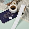 thumbnail image 5 of Self-Adhesive Blank Paper Gift Tag Stickers Adhesive Labels for Festive Hoilday Wedding Presents White Sticker: 25mm about 500pcs/roll, 5 of 5