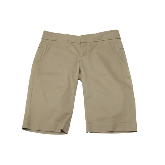 Pre-Owned Vince Twill Bermuda Shorts in Beige Cotton