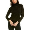 Anne Klein Womens Metallic Lightweight Turtleneck Sweater