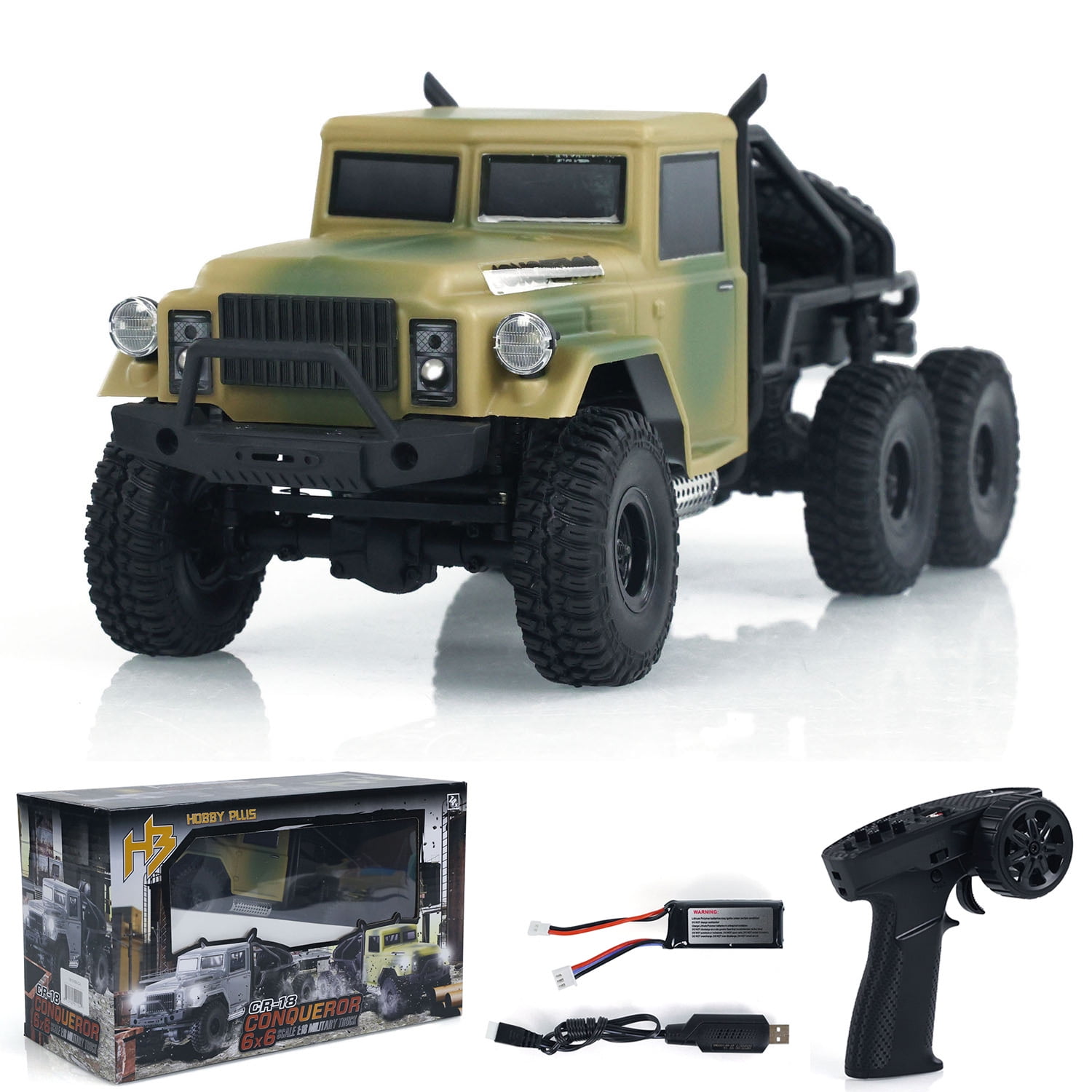 ホビーラジコン Roberto A Rios RocHobby Atlas 1/10 RC Crawler, 4WD 2.4Ghz RC Rock Truck Off