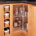 thumbnail image 2 of Rev-A-Shelf Rein 2 Tablettes Susan Paresseux pour Armoires à Base d'Angle, Chrome, 2 of 8