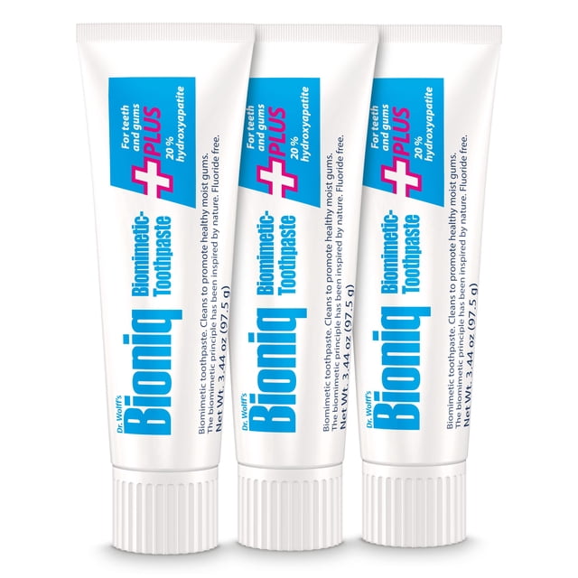Pasta de dientes Bioniq Plus Biomimetic con 20% de hidroxiapatita 100 ml