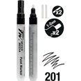 thumbnail image 1 of Daler Rowney FW MKR Ensemble 2X 1-2 mm RD+NIBS, 1 of 1