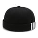 thumbnail image 4 of Qarigey Moda Skullcap Imprimir Retro Marinero Beanie Sombreros INS Estilo Cubo Docker Gorras Sin borde Ajustable Sombrero Bonnet Type2 NO2, 4 of 6