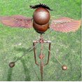 thumbnail image 3 of Owl Windmill Garden Courtyard Decoration Metal Wrought Iron Ornaments-yvan, 3 of 4