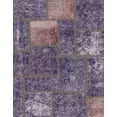 thumbnail image 1 of Ahgly Company Machine Washable Indoor Rectangle Abstract Purple Haze Purple Area Rugs, 7' x 9', 1 of 7