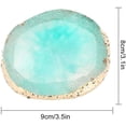 thumbnail image 2 of Resin Palette For Mixing Nail Polish, Gold Border, 2 of 4