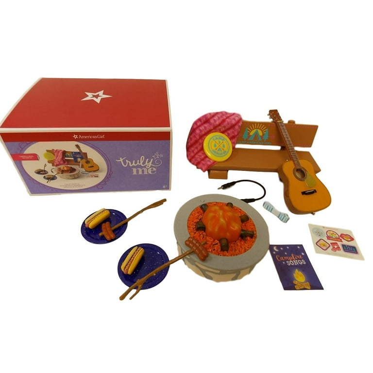 American girl cheap adventure campfire set